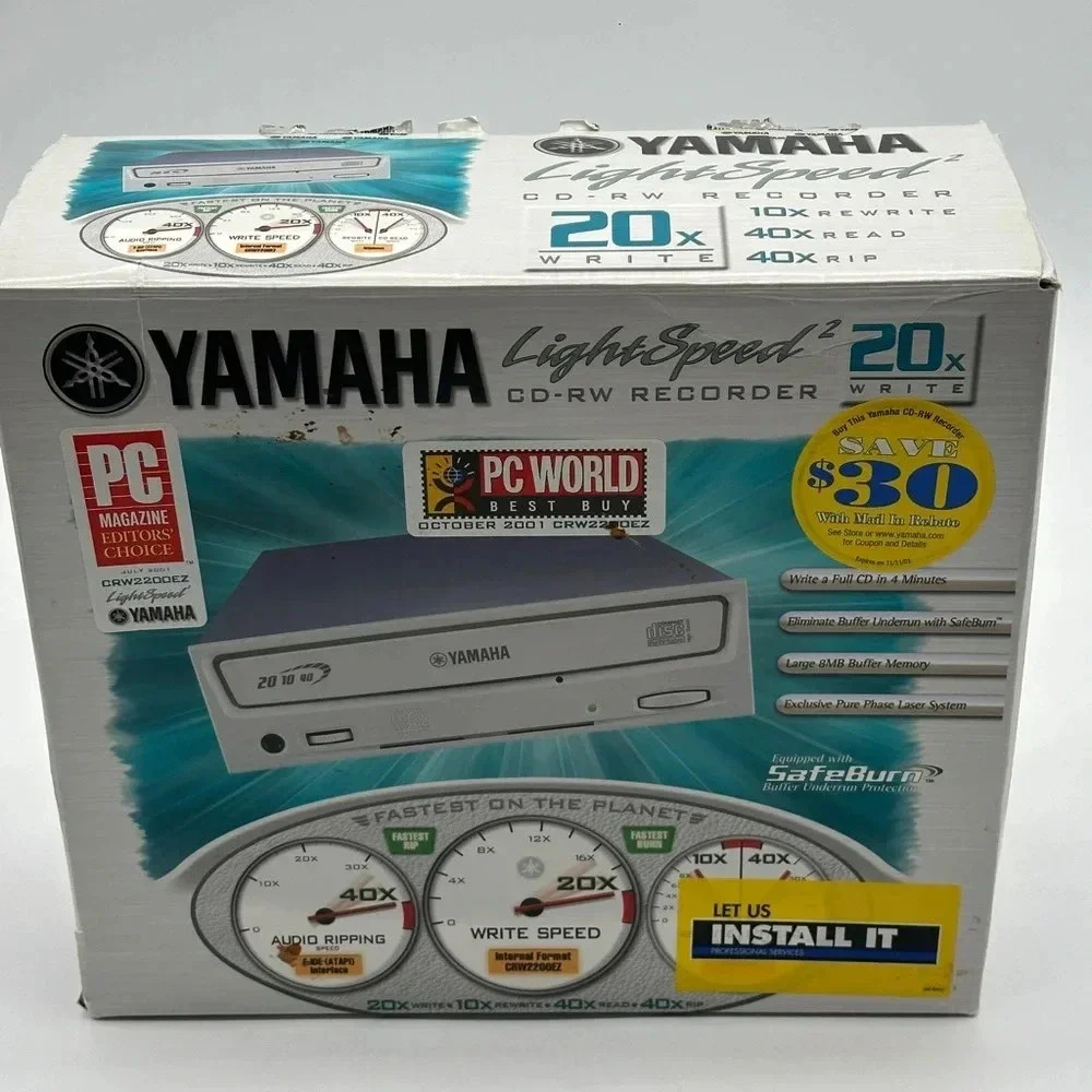 Yamaha‎ External  CD-RW Recorder CRW2100IX